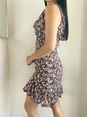 Oak Lane Cowl Neck Mini Dress