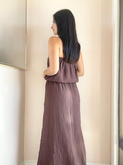 Belted Maxi Skirt
