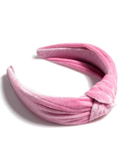 Knotted Velvet Headband