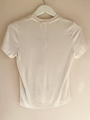 Fine Rib 2x1 Baby Tee