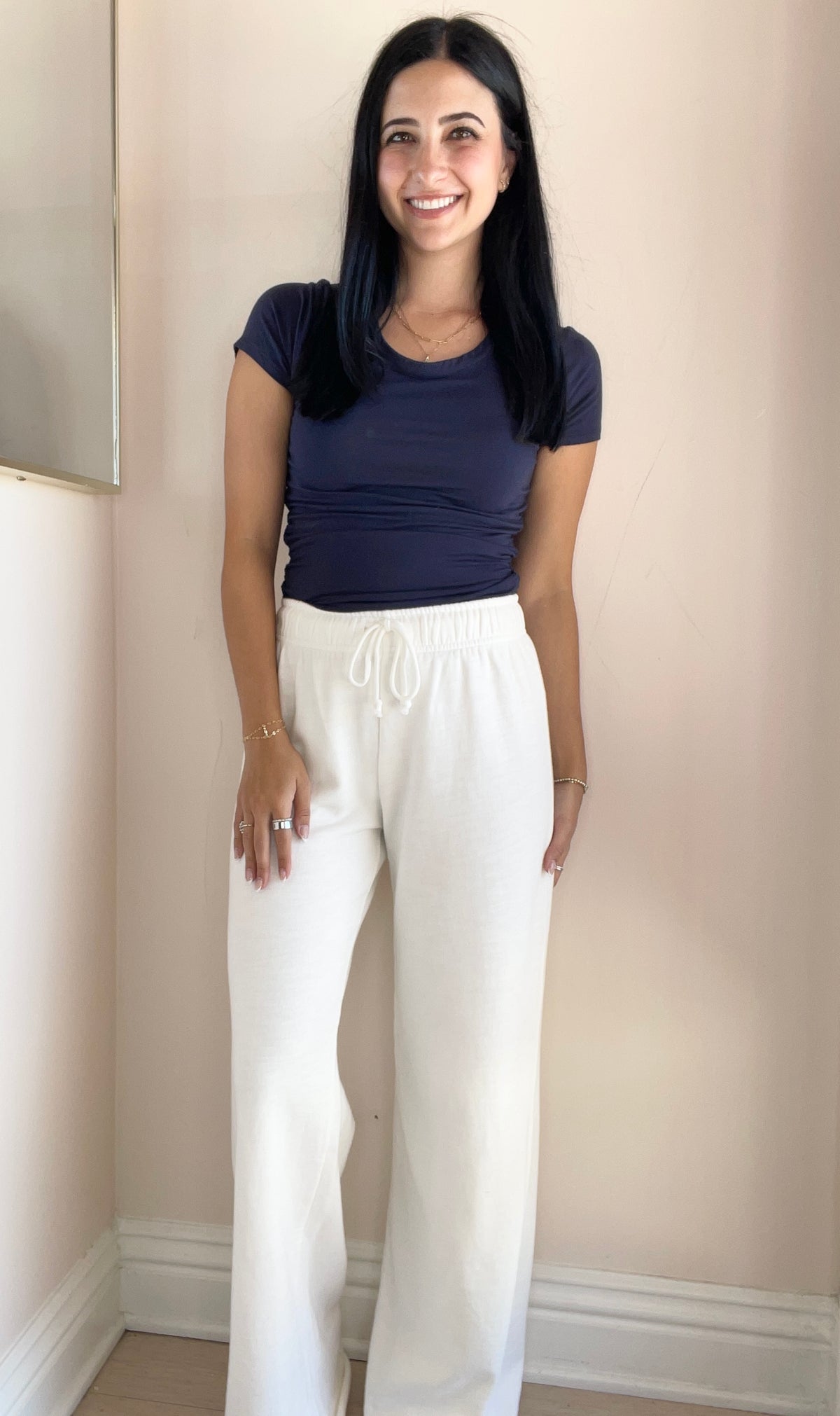 Wide Leg Drawstring Pant