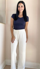 Wide Leg Drawstring Pant