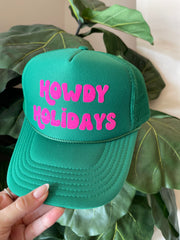 Howdy Holidays Trucker Hat