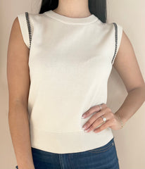 Sleeveless Knit Top
