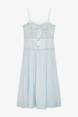 Georgia Gingham Midi Dress