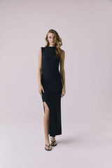 Heavenly Rib Knit Maxi Dress