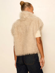 Silky Fur Vest