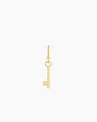 Tatum Necklace 19" + Heart Key Statement Charm