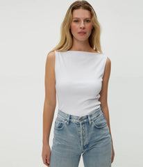 Coco Ruched Boat Neck Top