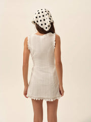 Susie Eyelet Mini Dress