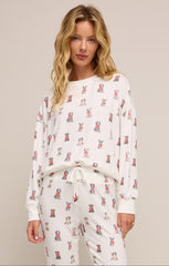 Elle Puppy Love LS Top