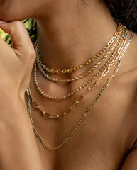 Carrie Paper Clip Necklace