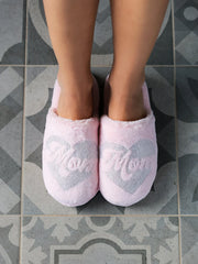 Mom Heart Slippers