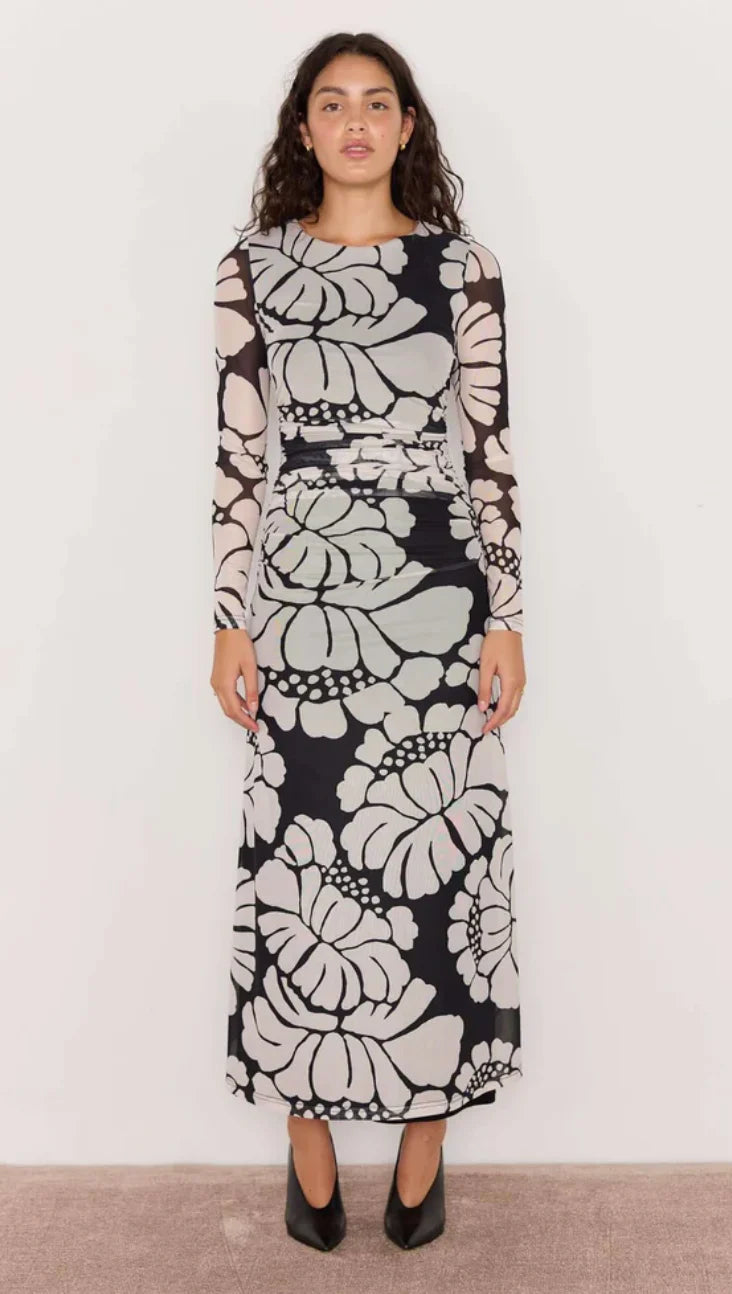 Eden Mesh Maxi Dress