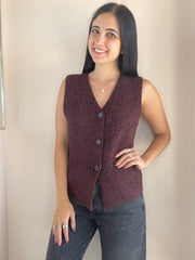 Warm Cider Sweater Vest
