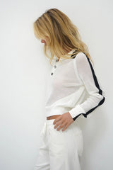 Scottie Contrast Collared Sweater