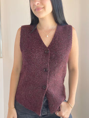 Warm Cider Sweater Vest