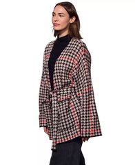 Jacquard Coatigan