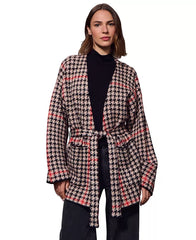 Jacquard Coatigan