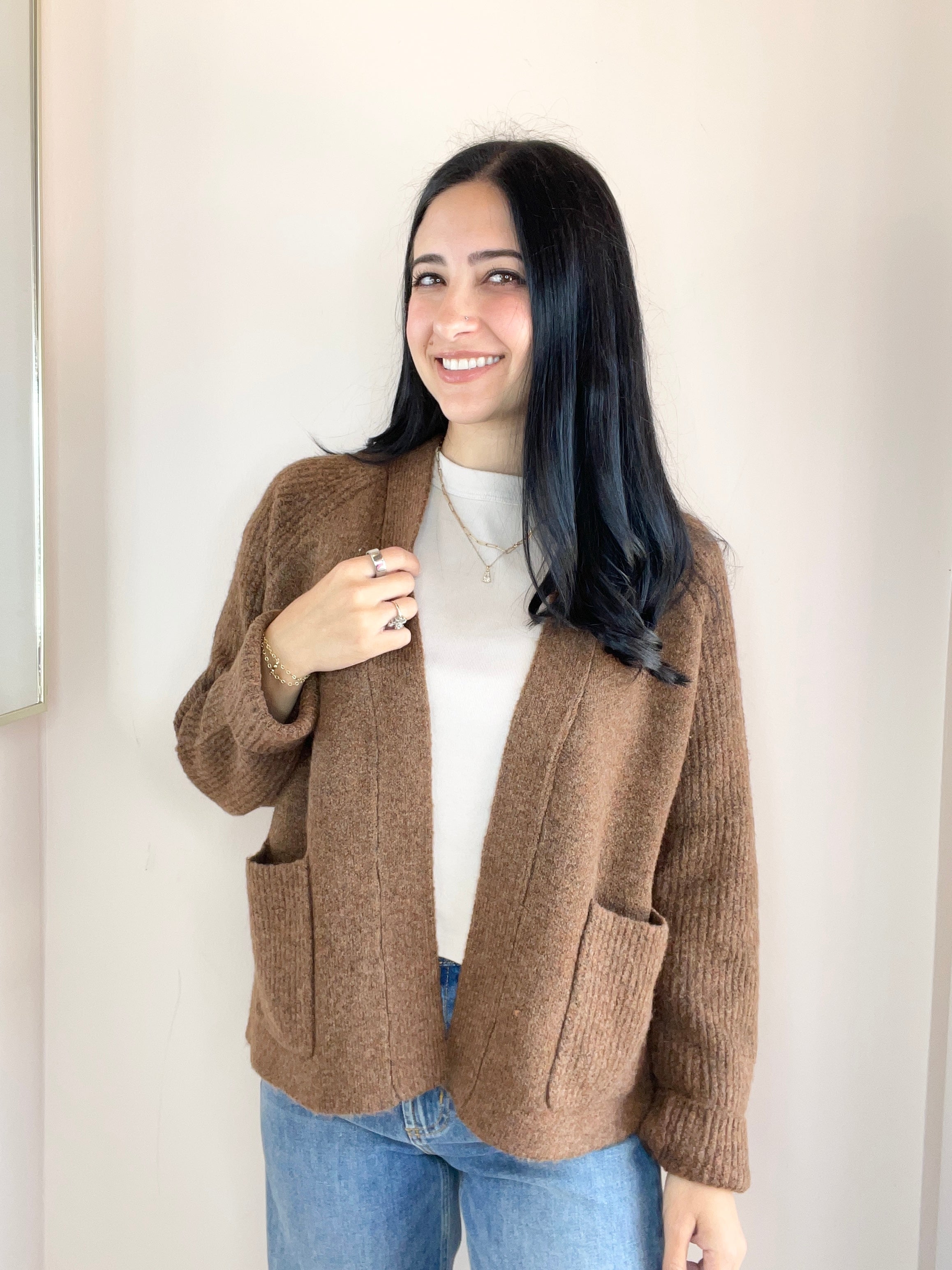 Drea Open Cardi