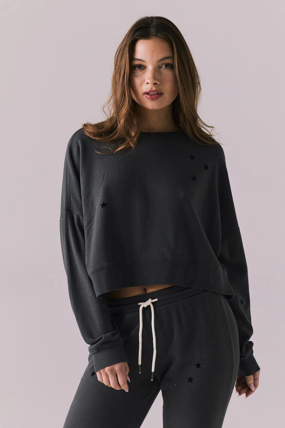 Allover Mini Stars Pullover