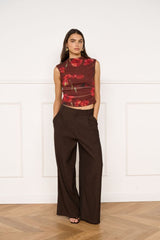 Frida Mesh Top