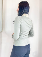 Fine 2x1 Rib Buttoned Shirt