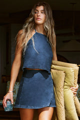 Willa Mini Wrapped Skirt