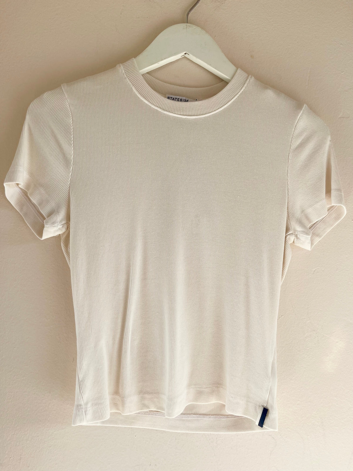 Fine Rib 2x1 Baby Tee