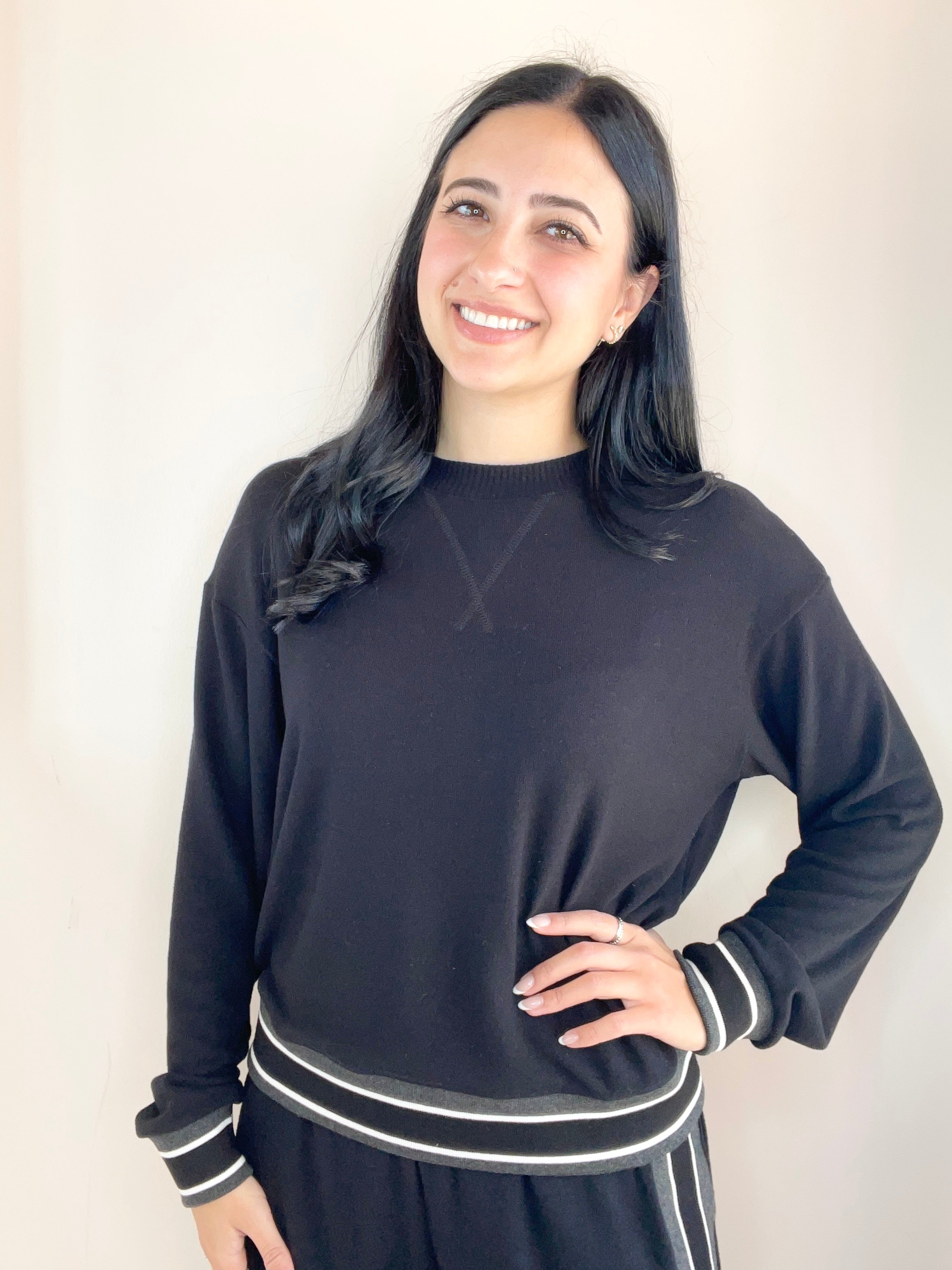 Kimora Crew Neck Pullover