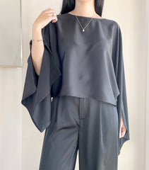 Silky Cape Top