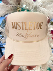 Mistletoe& Martinis Trucker Hat