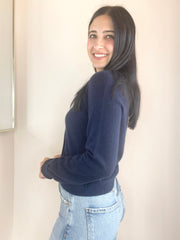 Navy BF Classic Cardy