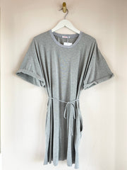 Rolled Sleeve Dress