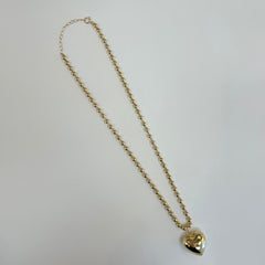 Puffy Heart Necklace