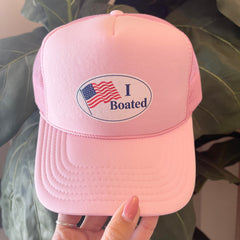I Boated Trucker Hat