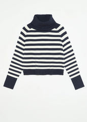 Pugliese Striped Turtleneck Sweater