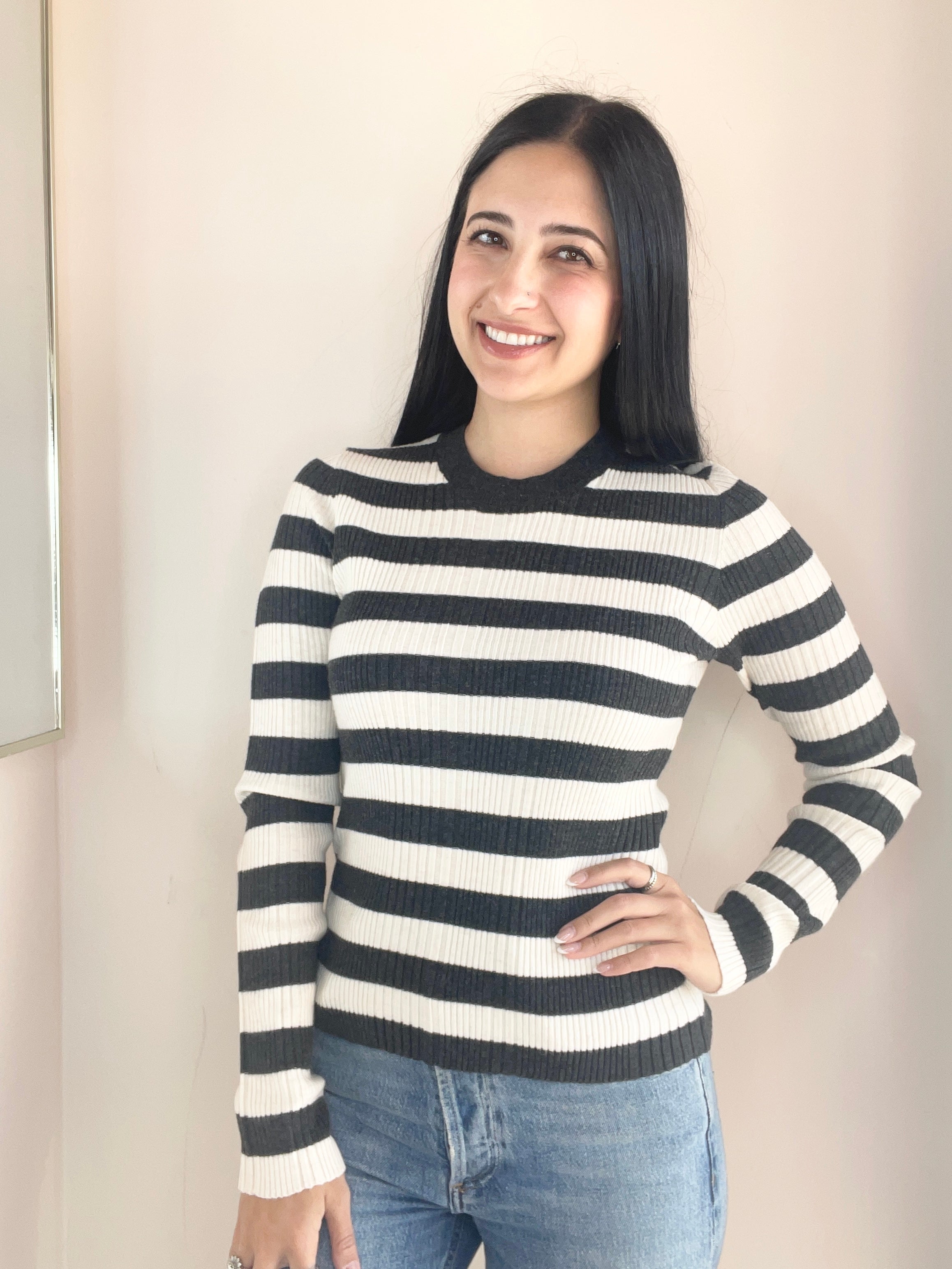 Sabine Striped Sweater