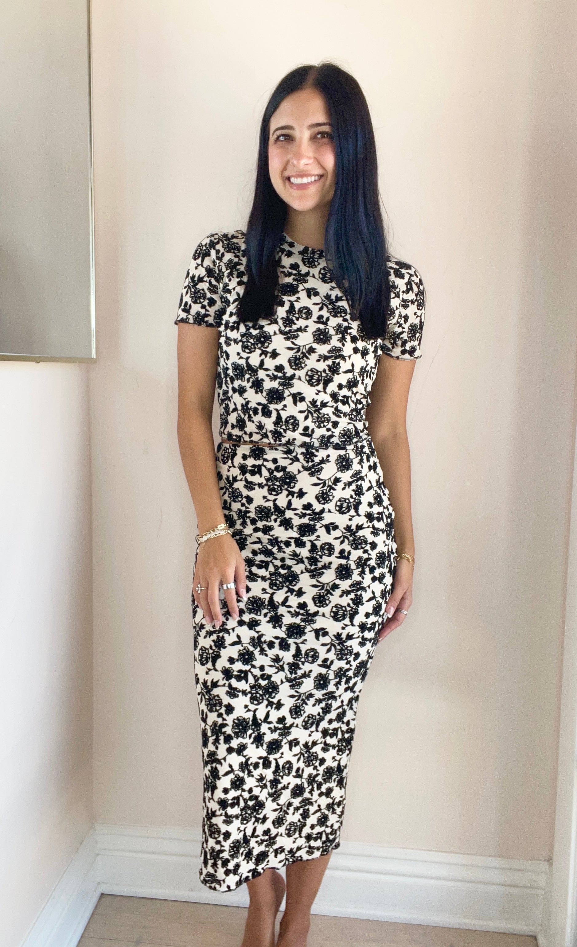 Analogue Nostalgia Mermaid Midi Skirt