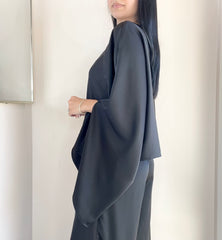 Silky Cape Top