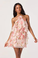 Ofra Ruffle Mini Dress