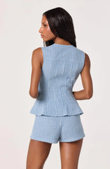 Noa Peplum Vest