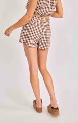 Mustang Gingham Shorts