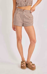 Mustang Gingham Shorts