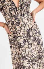 Painted Fields Midi Dress