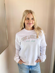 Pink Laundry University Sweatshirt