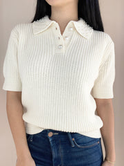 Charli Pearl Collared Polo
