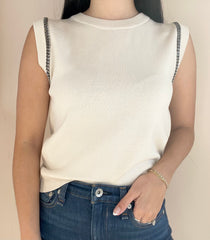 Sleeveless Knit Top