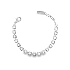 Sarina Bracelet in Silver Chrome