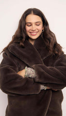 Sigrid Faux Fur Coat